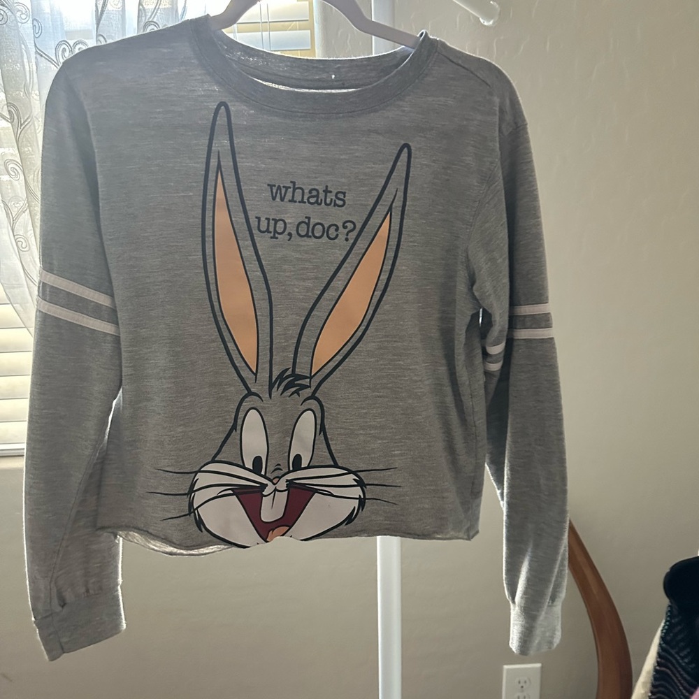 Gray Bugs Bunny long sleeve size medium tshirt